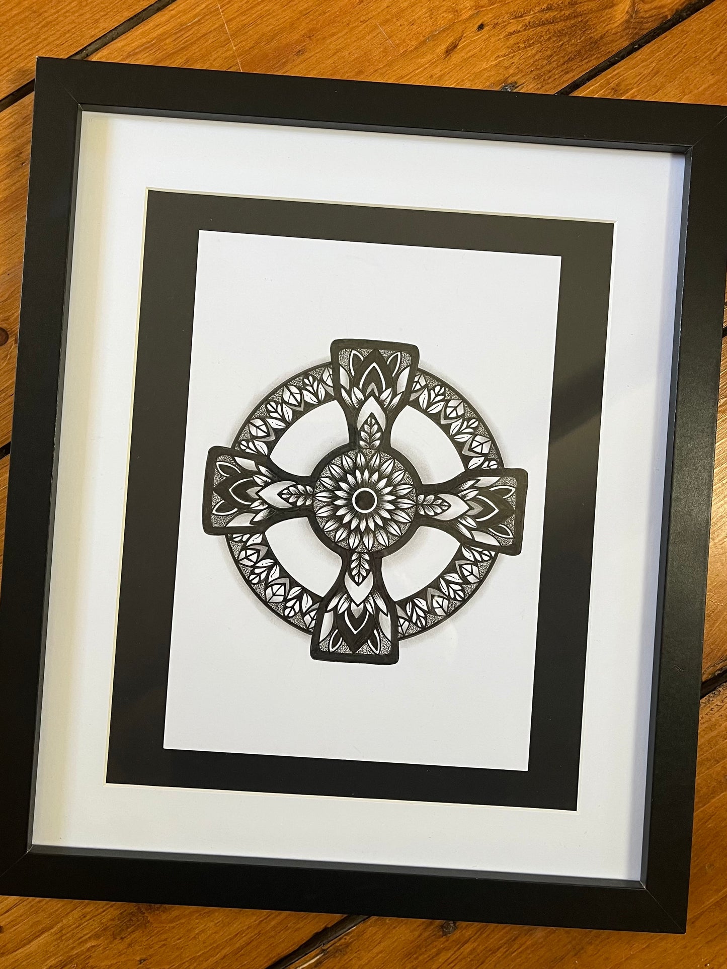 Lagom, Original Hand Drawn A5 Mandala