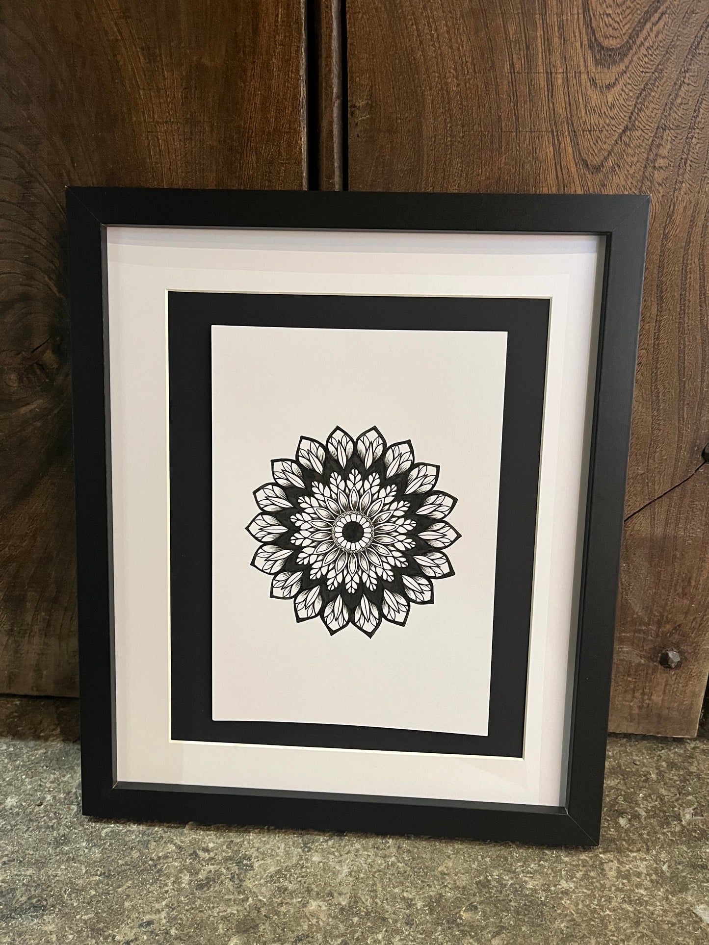 Pixie, Original Hand Drawn A5 Mandala